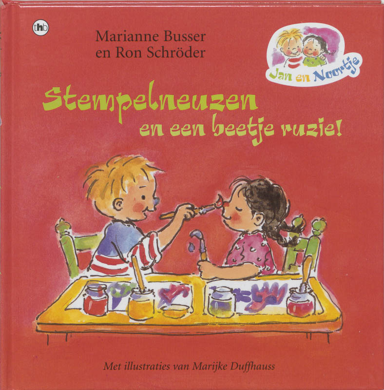 Omslag van Stempelneuzen en een beetje ruzie!