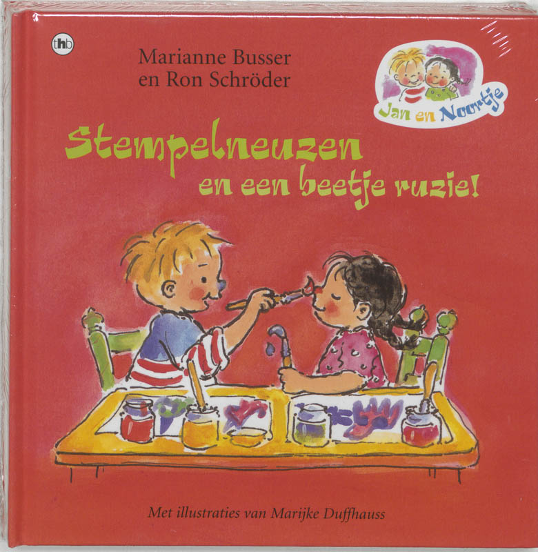 Omslag van Jan & Noortje Stempelneuzen, beetje ruzie 2 ex