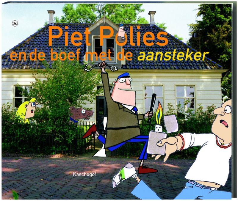 Omslag van Piet Polies en de boef met de aansteker