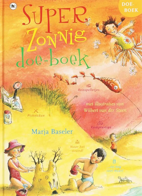 Omslag van Super zonnig doe-boek