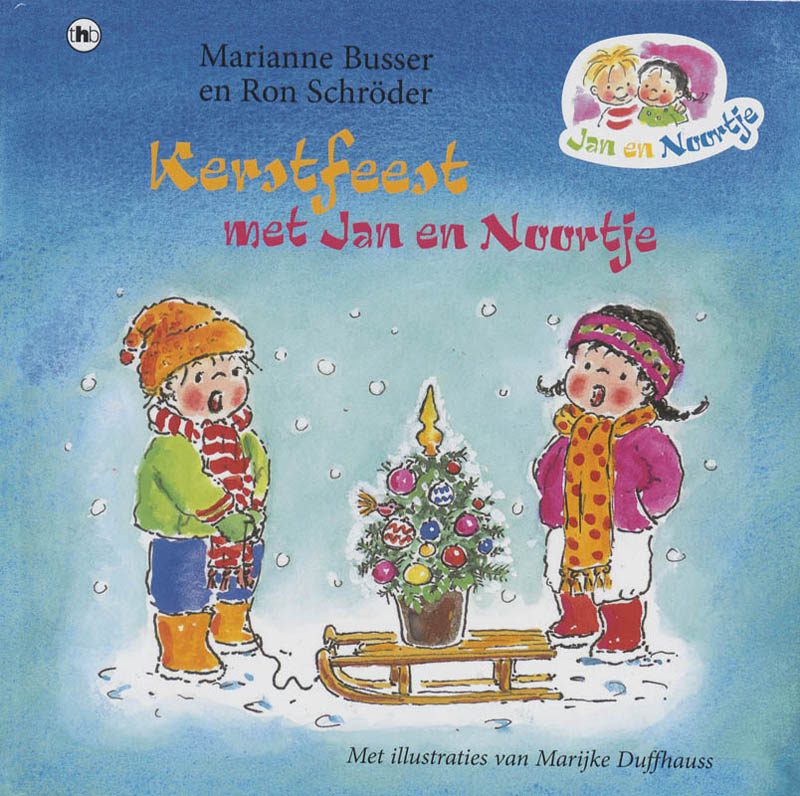 Omslag van Kerstfeest met Jan en Noortje