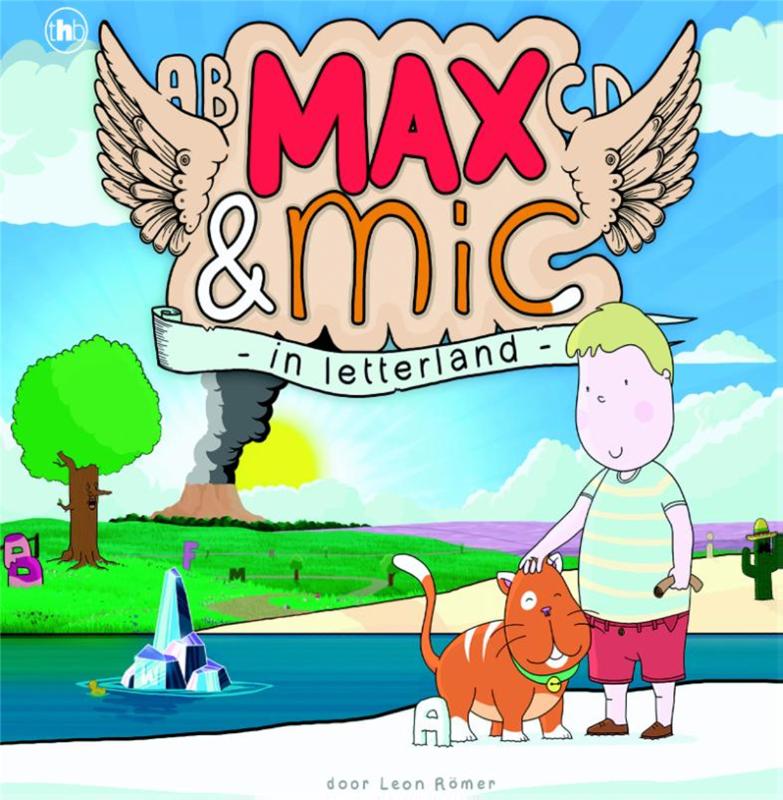 Omslag van Max en Mic in letterland