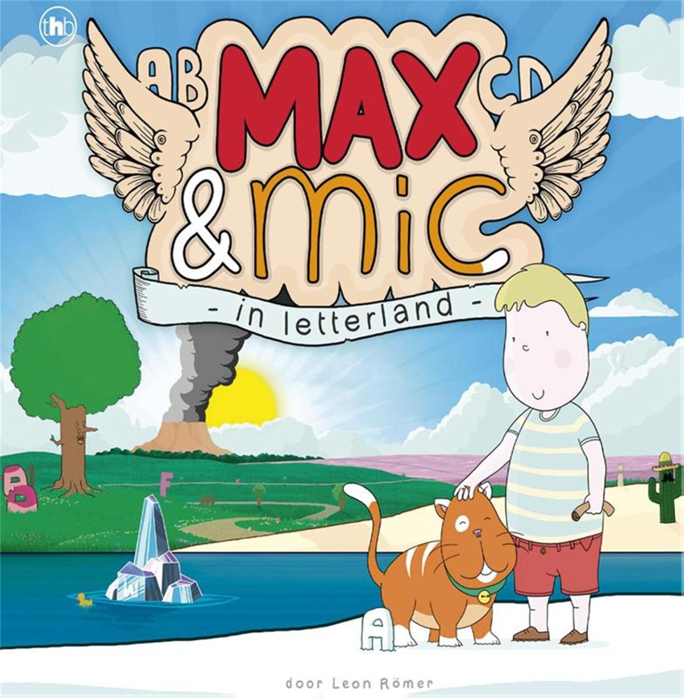 Omslag van Max en Mic in letterland