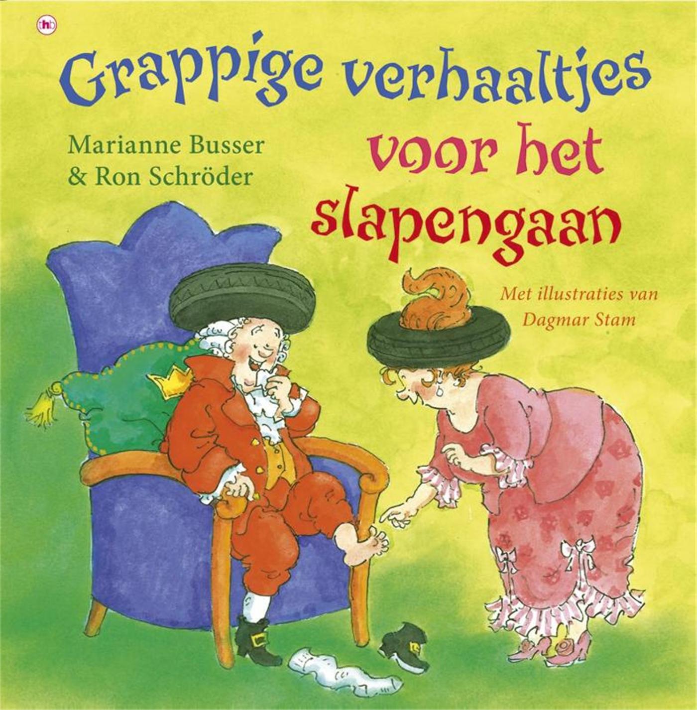 Omslag van Grappige verhaaltjes voor het slapengaan