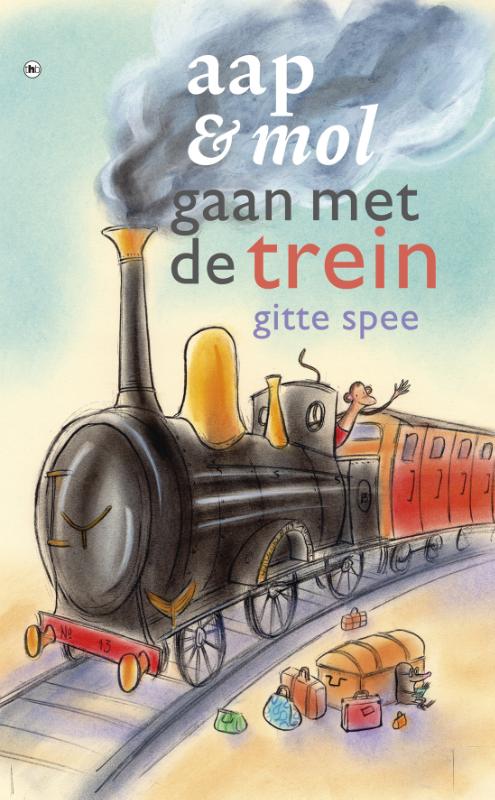 Omslag van Aap & Mol gaan met de trein