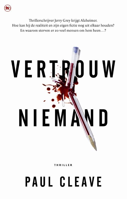 Omslag van Vertrouw niemand