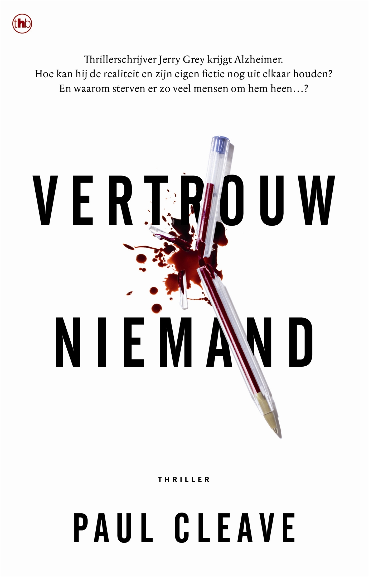 Omslag van Vertrouw niemand