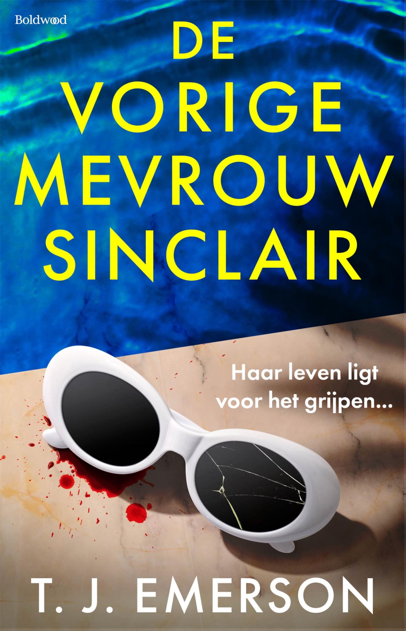 Omslag van De vorige mevrouw Sinclair