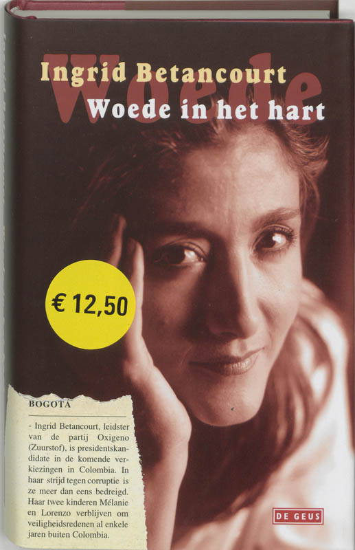 Omslag van Woede in het hart