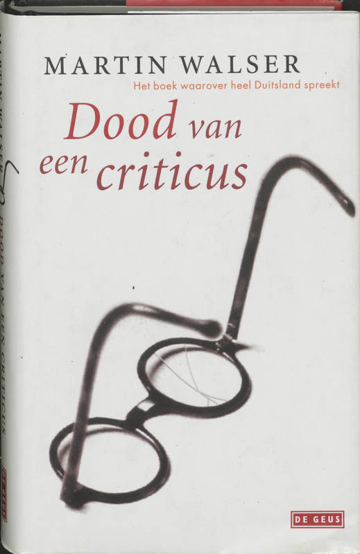 Omslag van Dood van een criticus