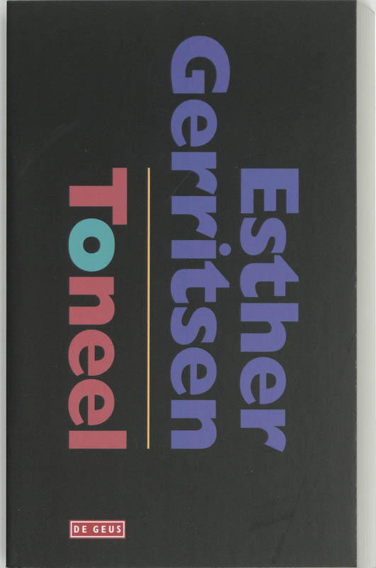 Omslag van Toneel