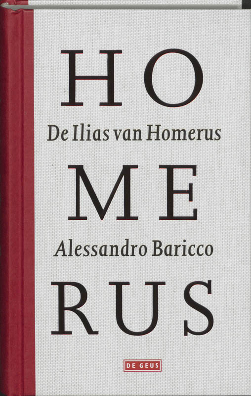Omslag van De Ilias van Homerus