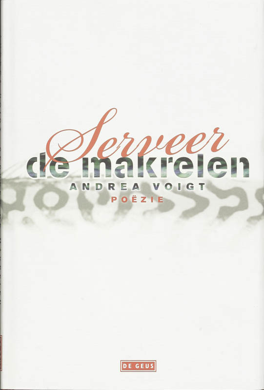 Omslag van Serveer de makrelen