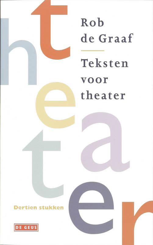 Omslag van Teksten voor theater