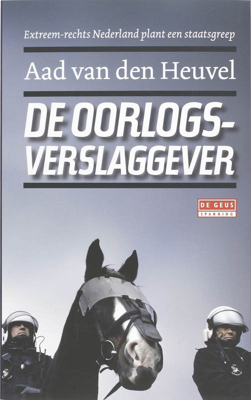 Omslag van De oorlogsverslaggever