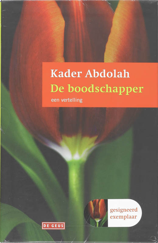 Omslag van De boodschapper en de koran gesigneerd