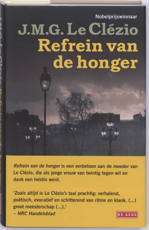 Omslag van Refrein van de honger