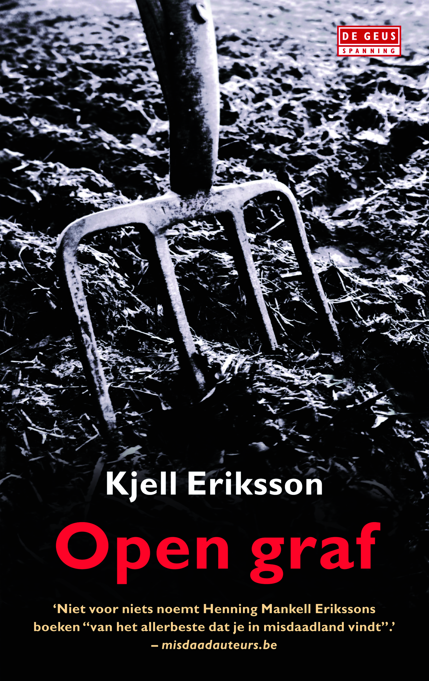 Omslag van Open graf