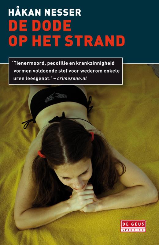 Omslag van De dode op het strand