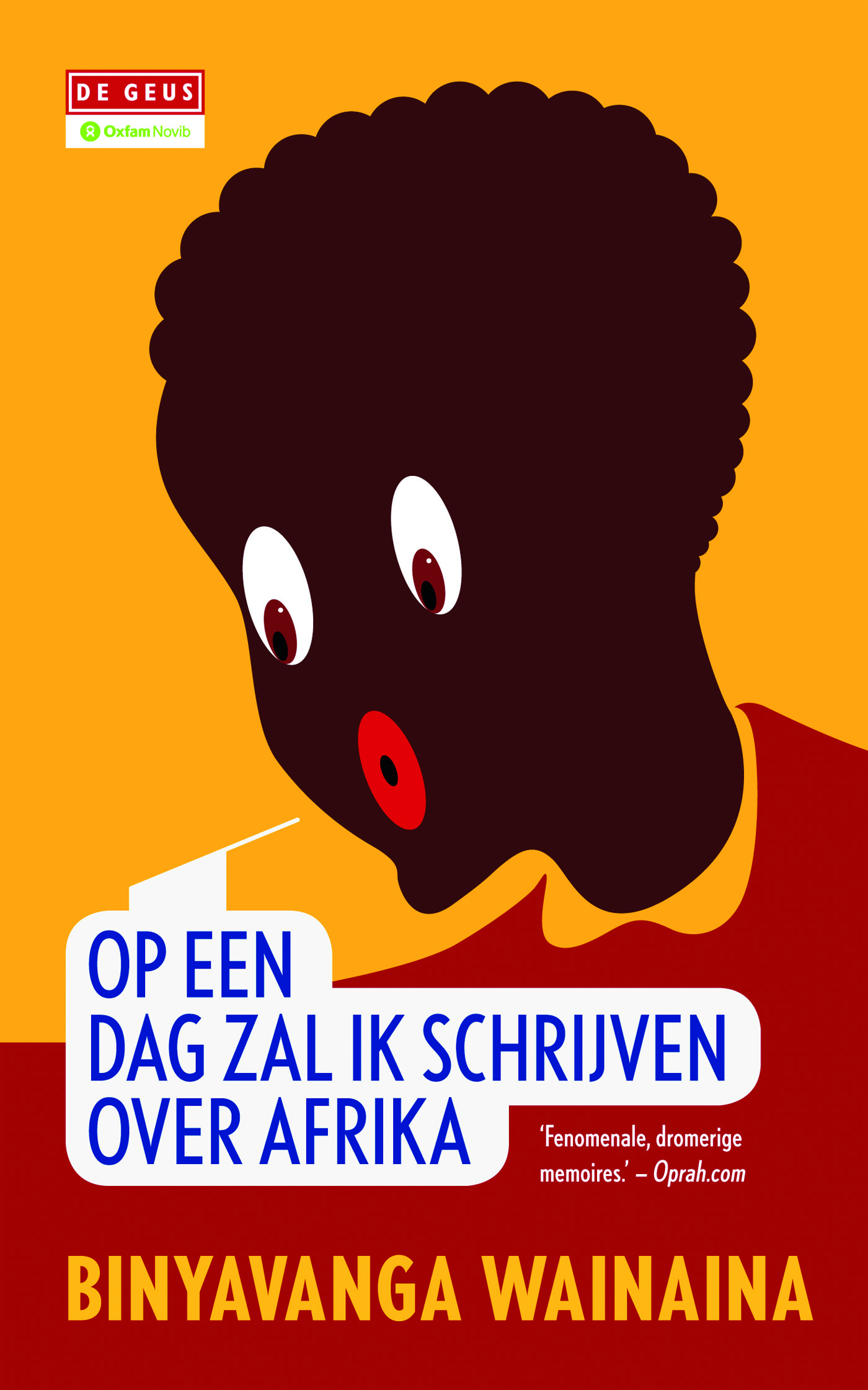 Omslag van Op een dag zal ik schrijven over Afrika