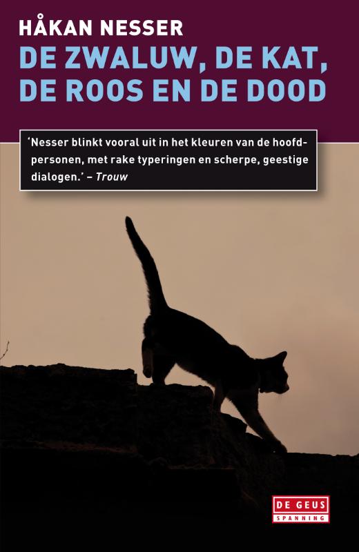 Omslag van De zwaluw,de kat, de roos en de dood