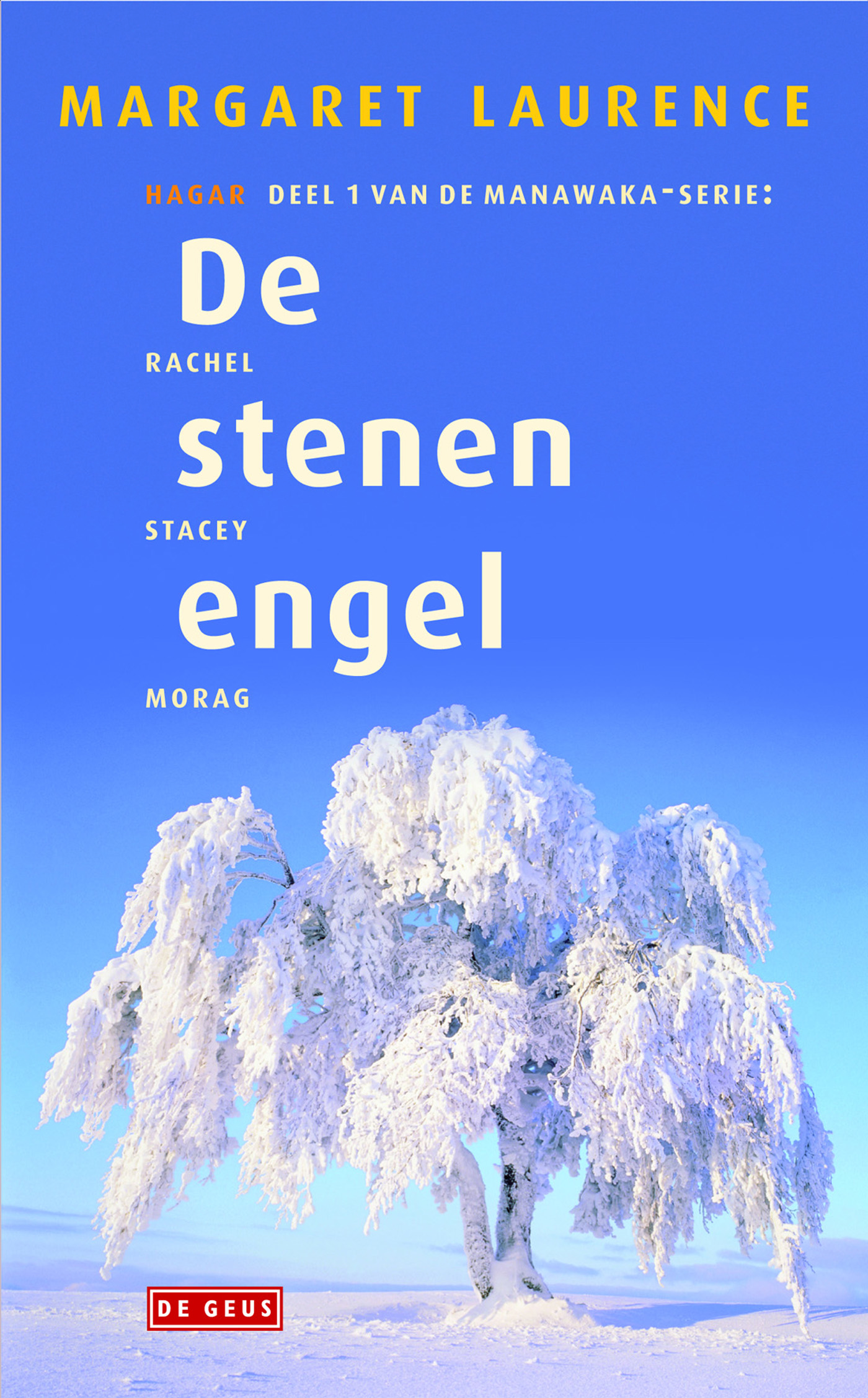 Omslag van De stenen engel