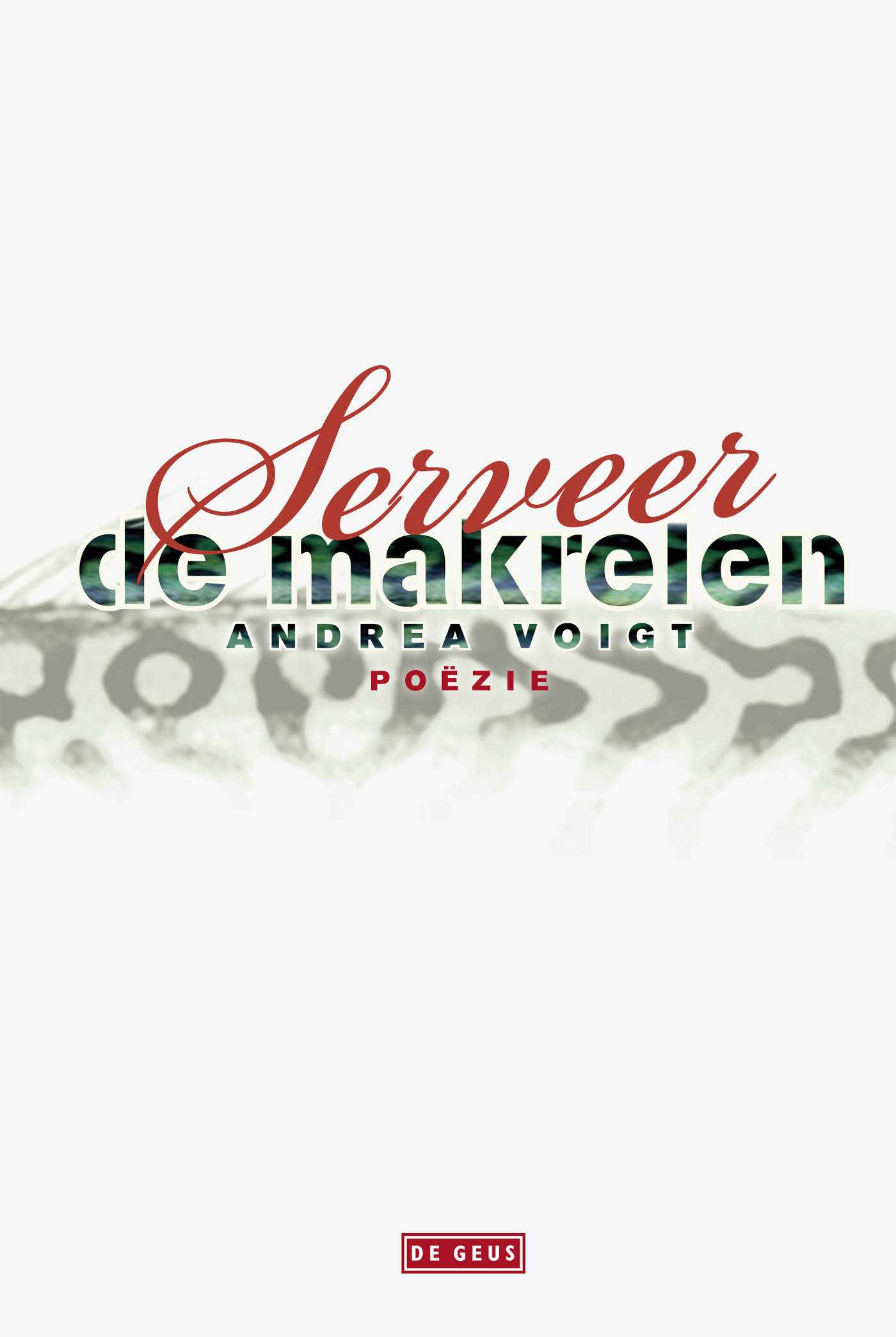Omslag van Serveer de makrelen