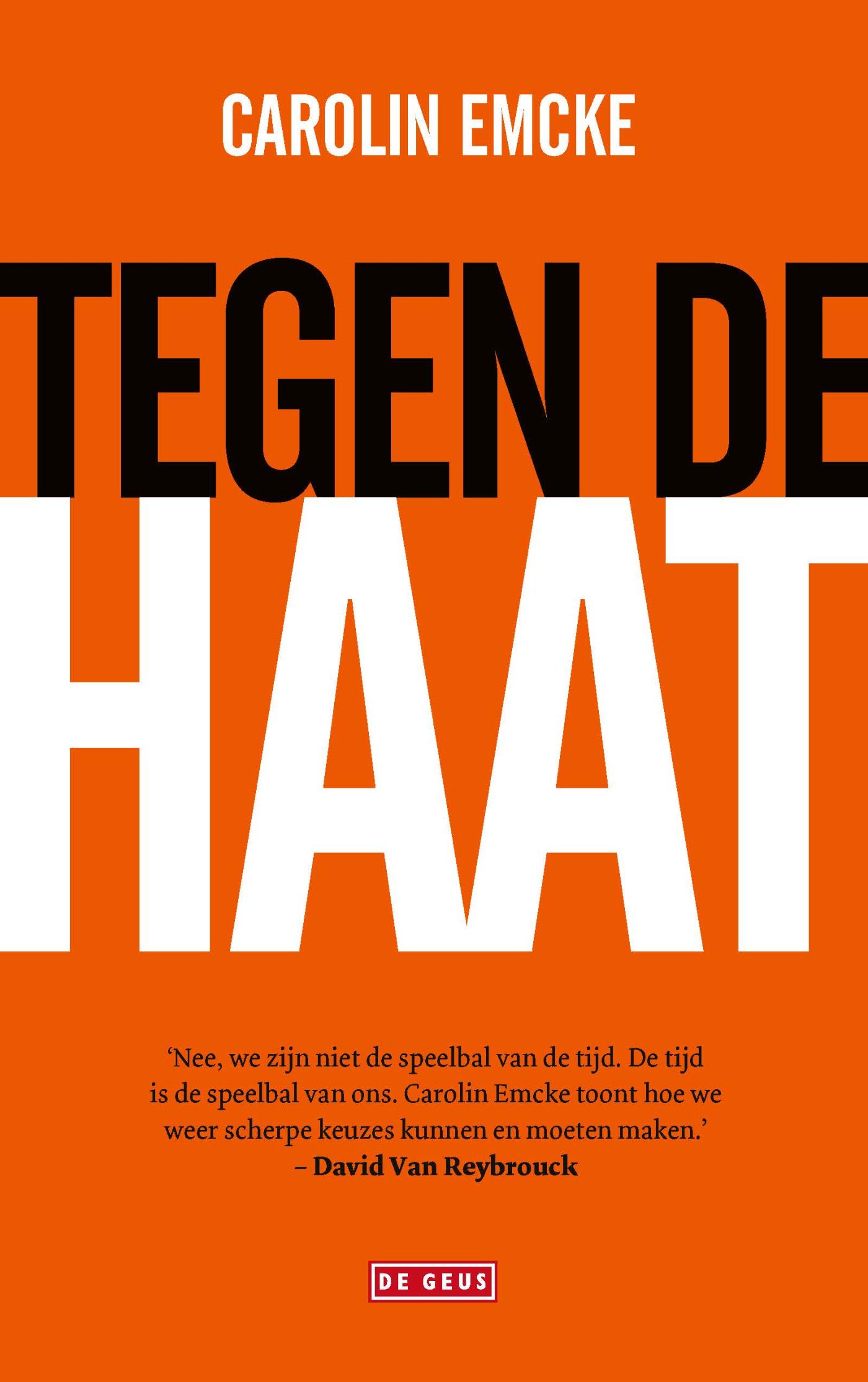 Omslag van Tegen de haat