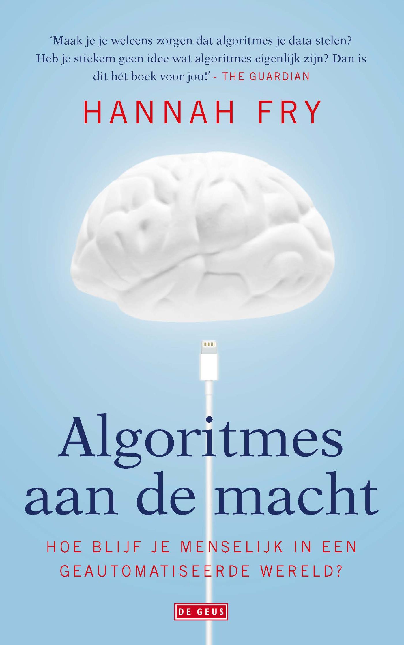 Omslag van Algoritmes aan de macht