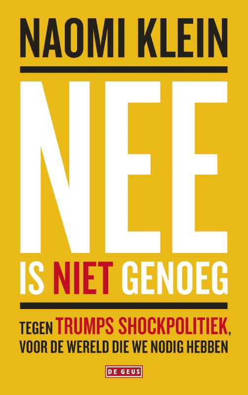 Omslag van Nee is niet genoeg