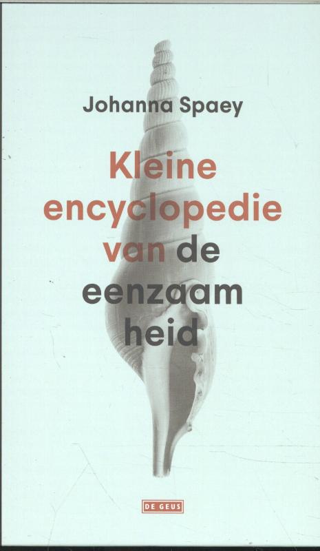 Omslag van Kleine encyclopedie van de eenzaamheid