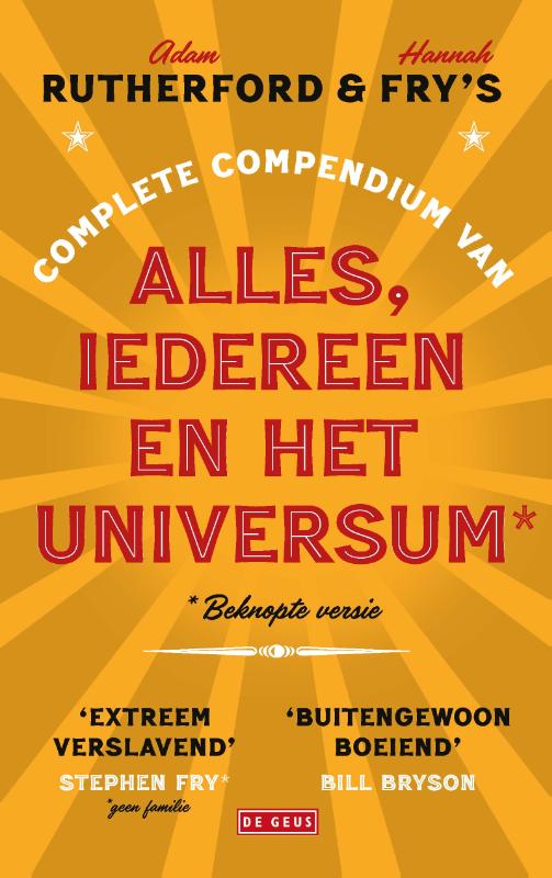 Omslag van Complete compendium van alles, iedereen en het universum