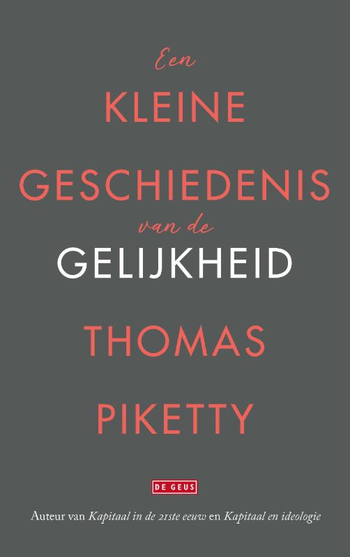 Omslag van Een kleine geschiedenis van de gelijkheid