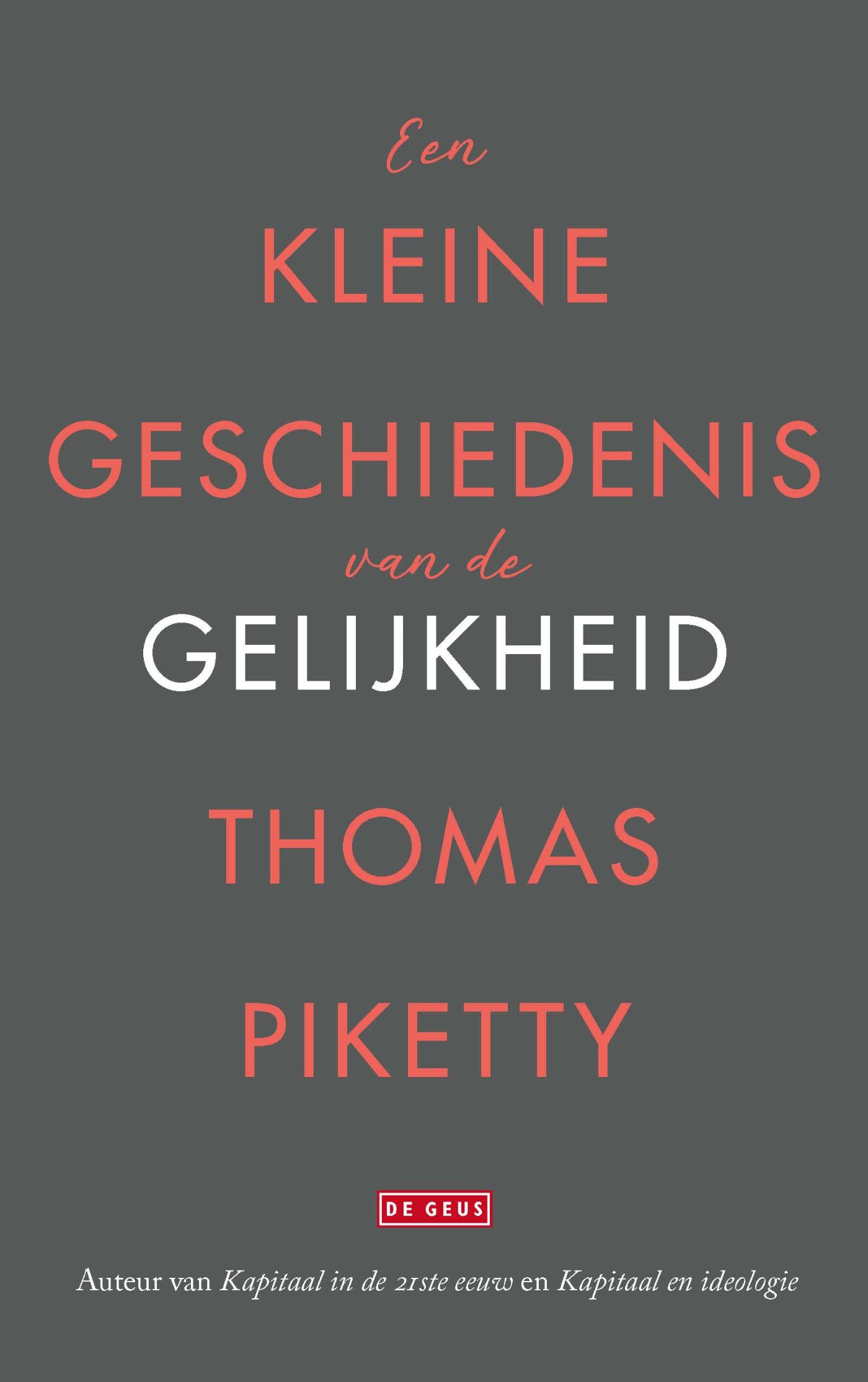 Omslag van Een kleine geschiedenis van de gelijkheid