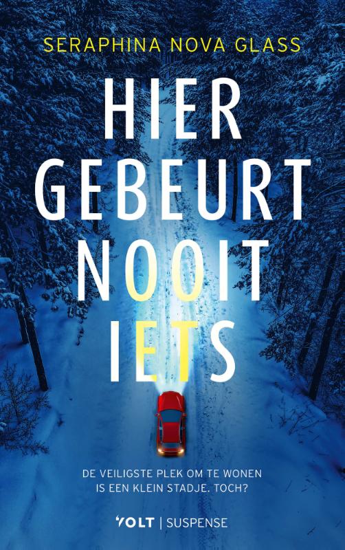 Omslag van Hier gebeurt nooit iets