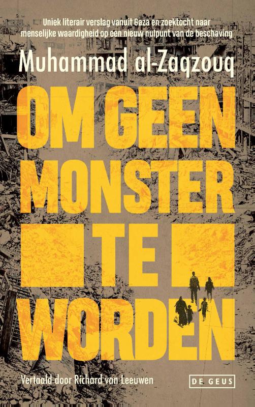 Omslag van Om geen monster te worden