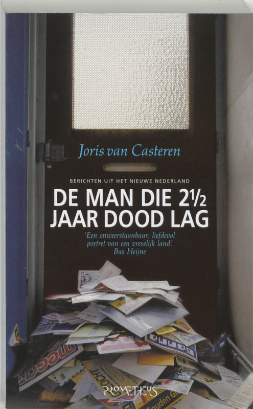 Omslag van De man die 2 1/2 jaar dood lag