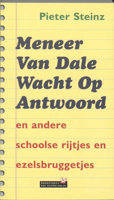 Omslag van Meneer van Dale wacht op antwoord