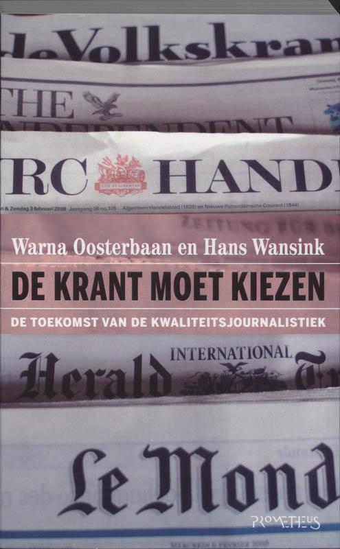 Omslag van Krant moet kiezen