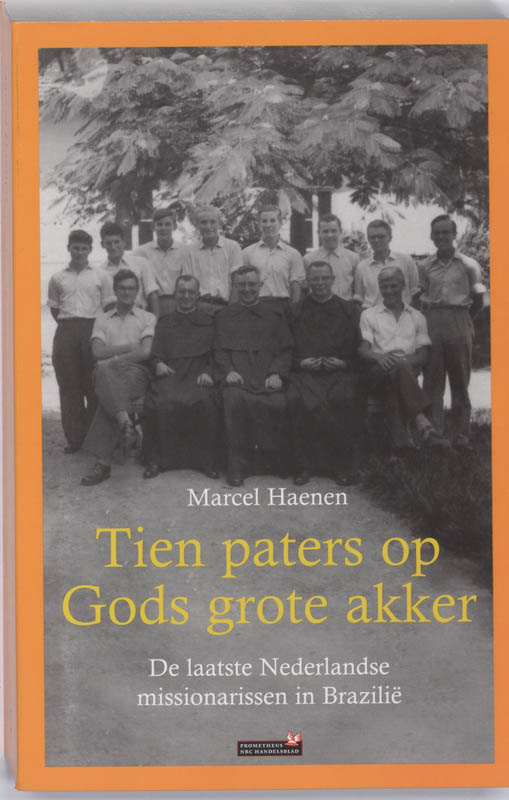 Omslag van Tien paters op Gods grote akker