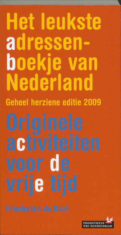 Omslag van Het leukste adressenboekje van Nederland