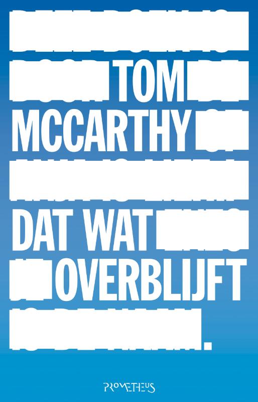 Omslag van Dat wat overblijft