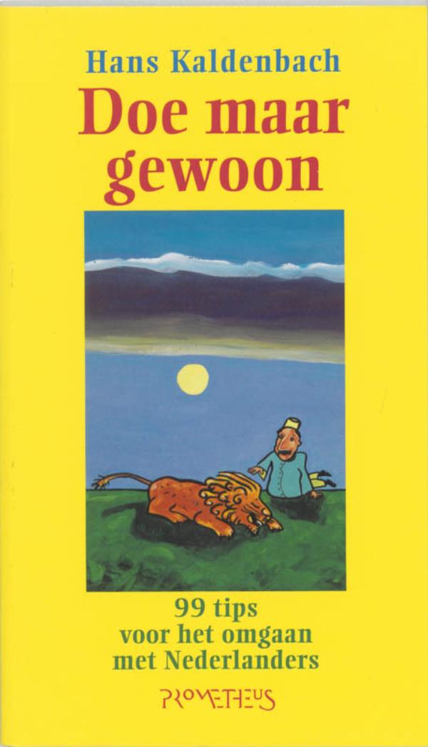 Omslag van Doe maar gewoon