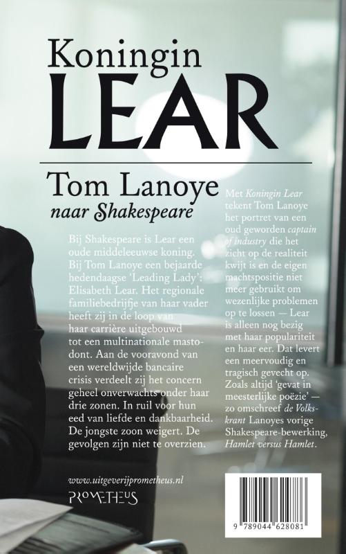 Omslag van Koningin Lear