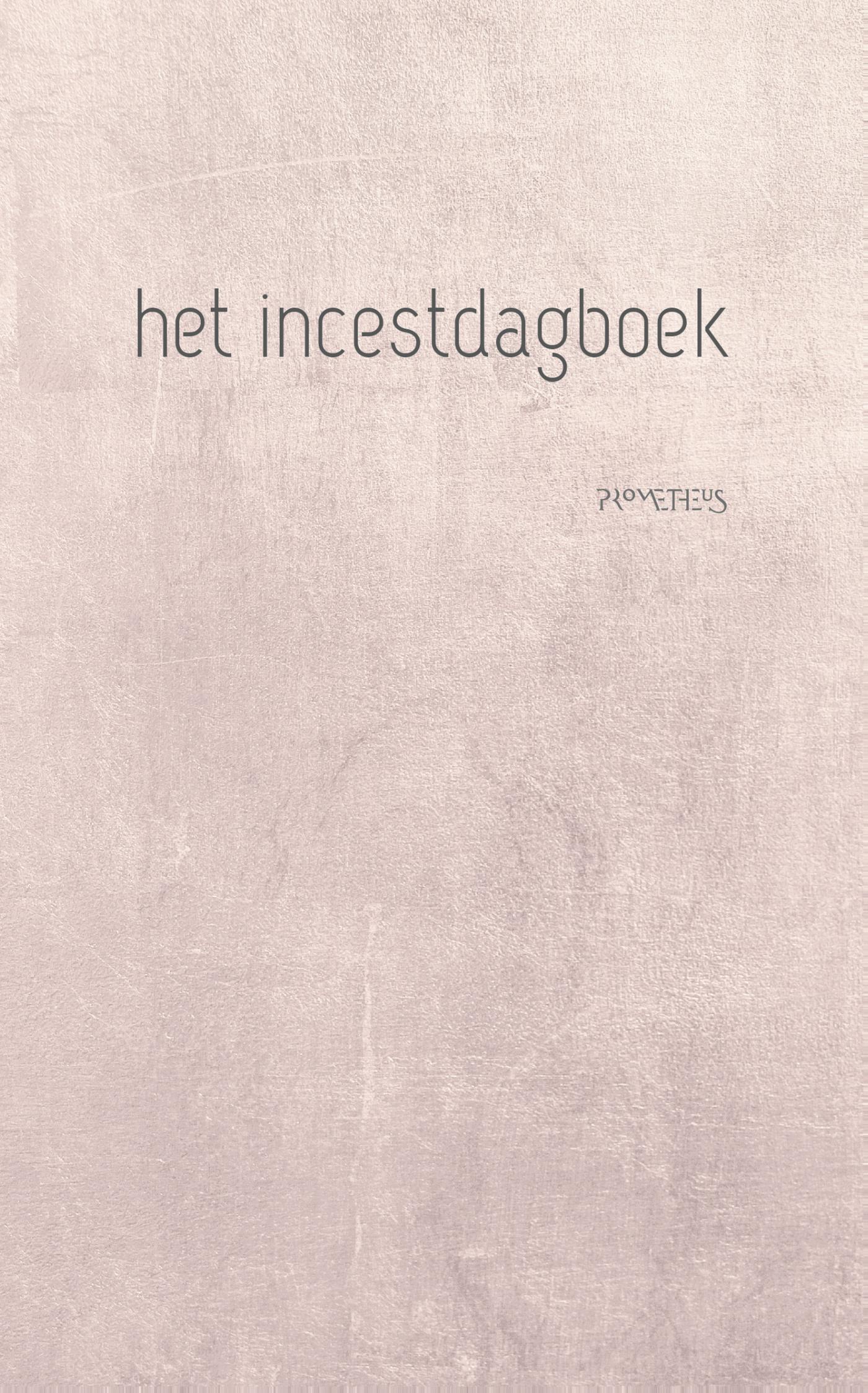 Omslag van Het incestdagboek