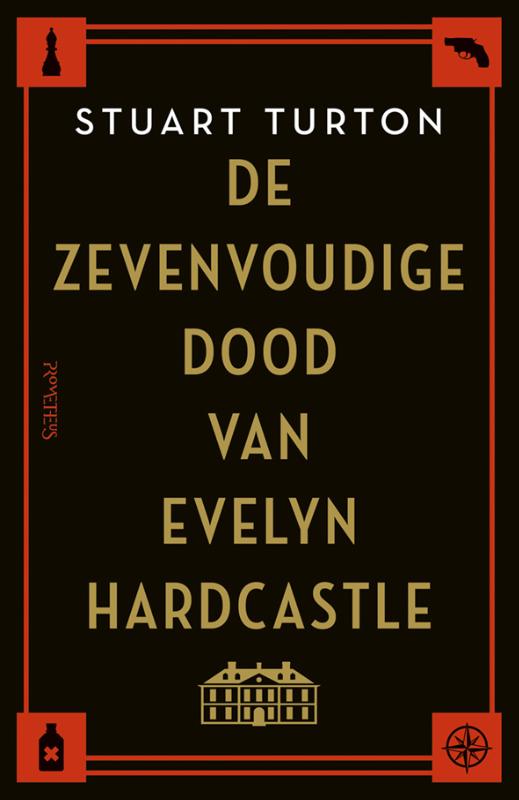 Omslag van De zevenvoudige dood van Evelyn Hardcastle