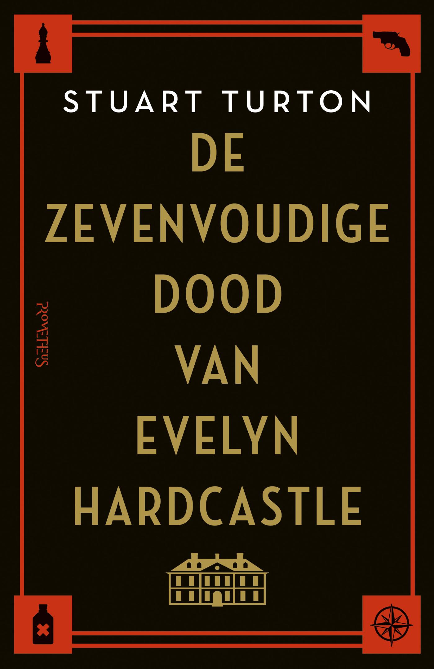Omslag van De zevenvoudige dood van Evelyn Hardcastle