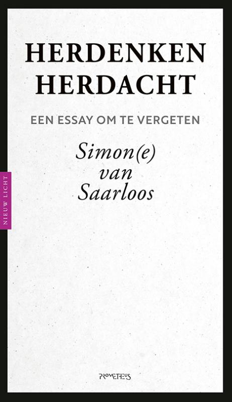 Omslag van Herdenken herdacht
