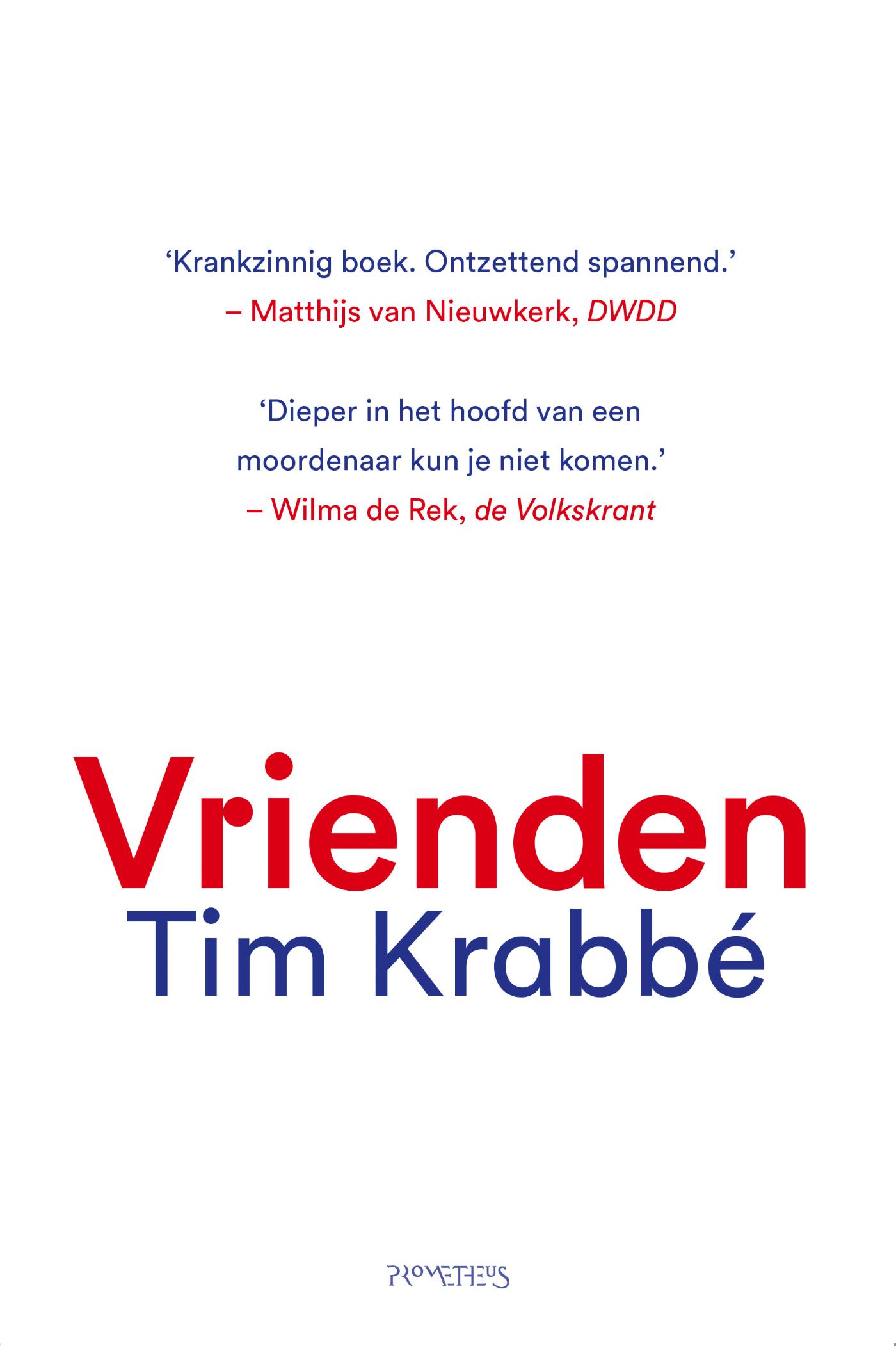 Omslag van Vrienden