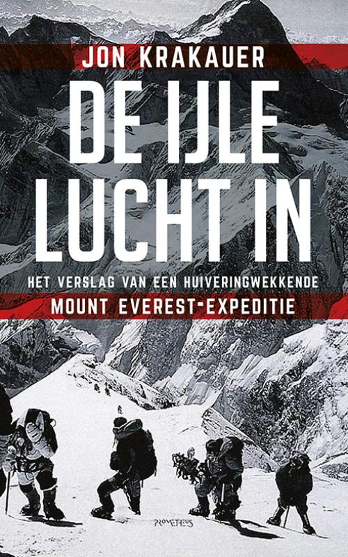 Omslag van De ijle lucht in